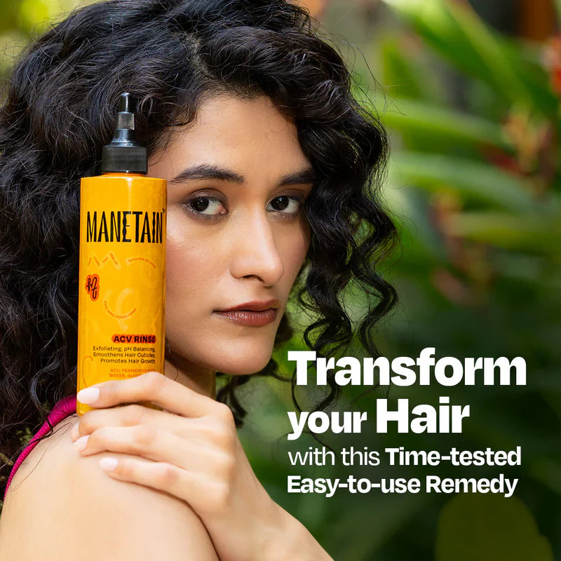 Why Your Curls Might Be Acting Up—and How an ACV Rinse Can Help