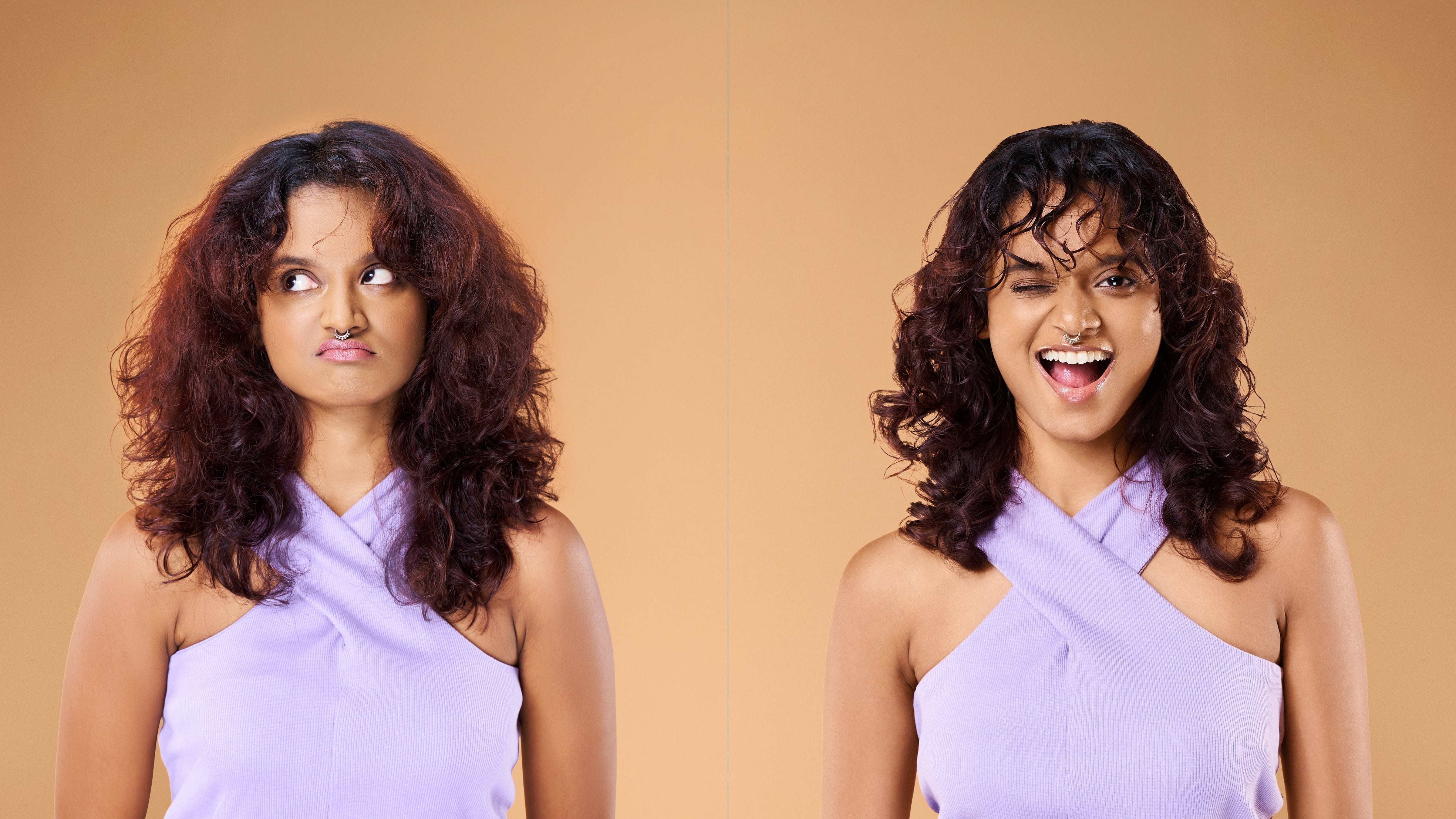 hair color is best for curly hair