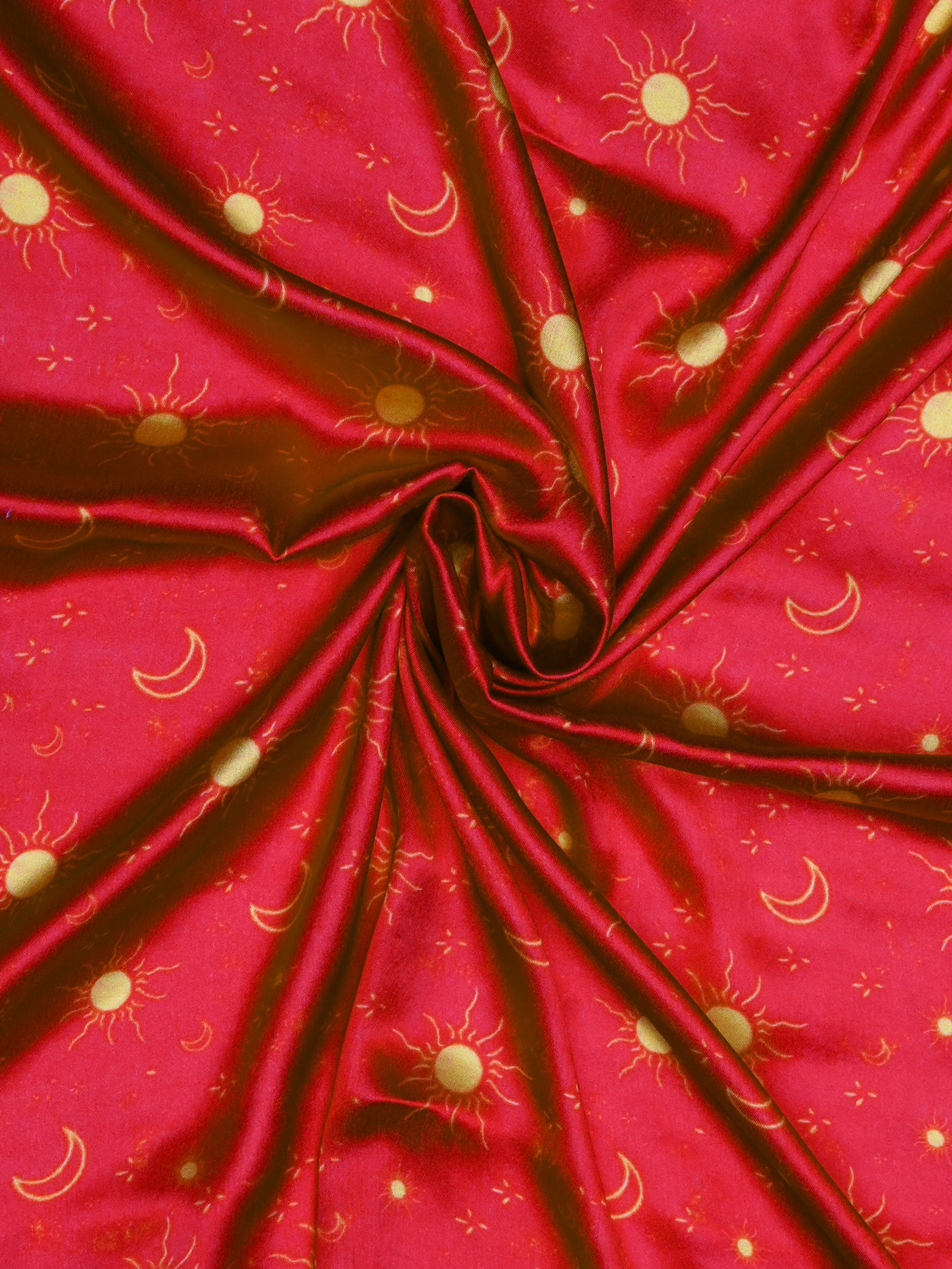 Satin Scarf - printed - Manetain Store