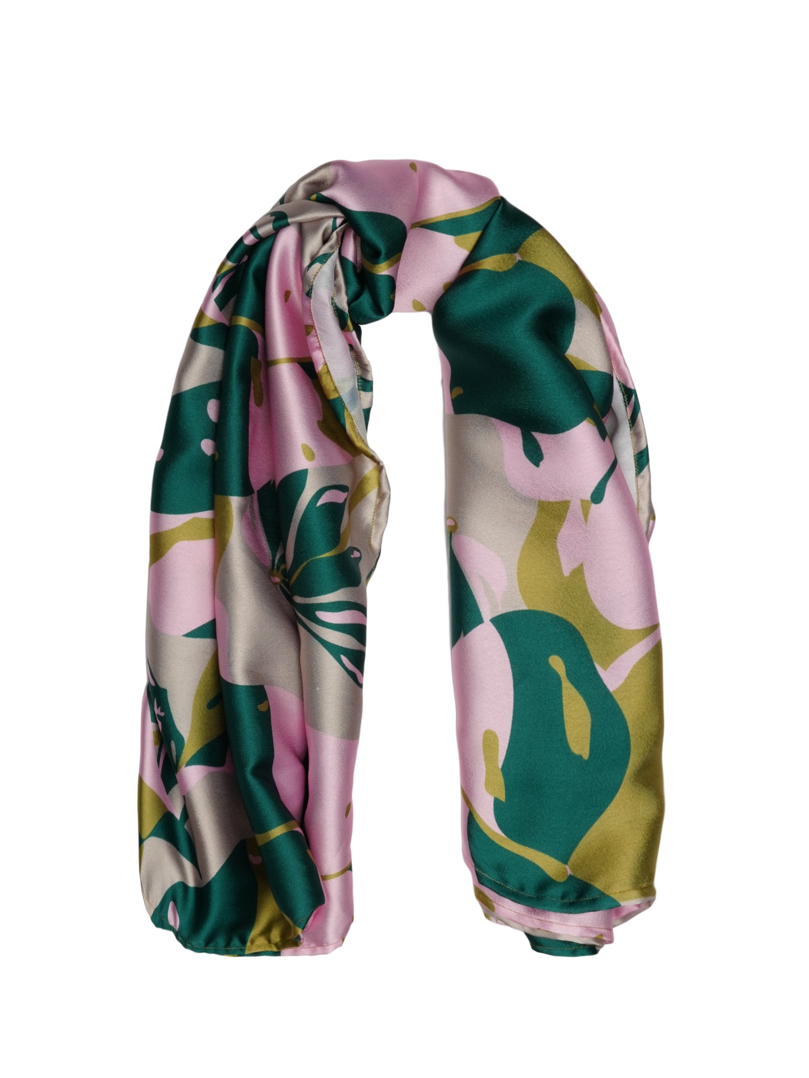 Satin Scarf - printed - Manetain Store