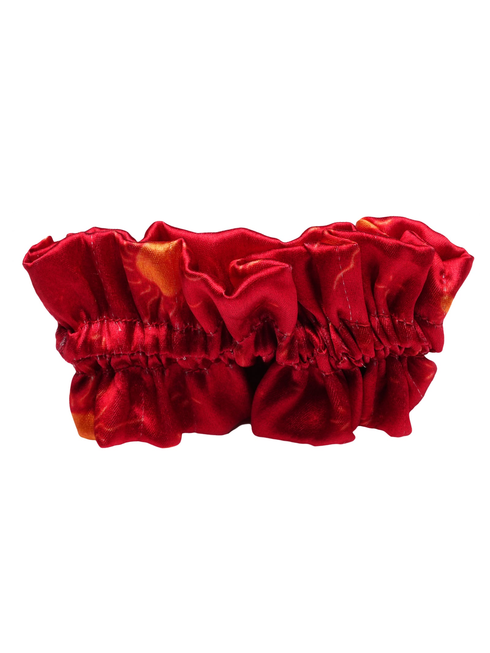 Ruffle Scrunchie - Printed - Manetain Store