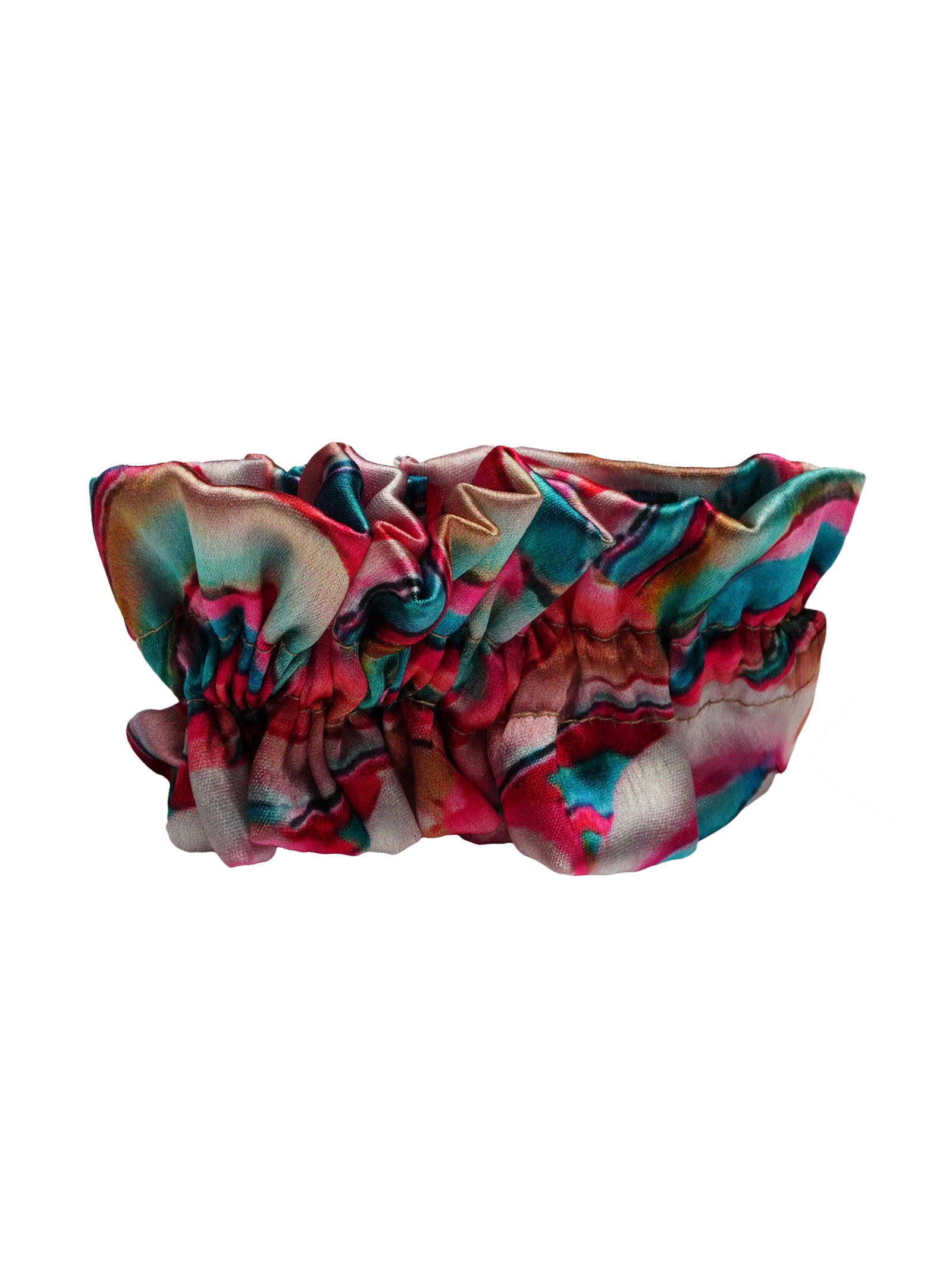Ruffle Scrunchie - Printed - Manetain Store