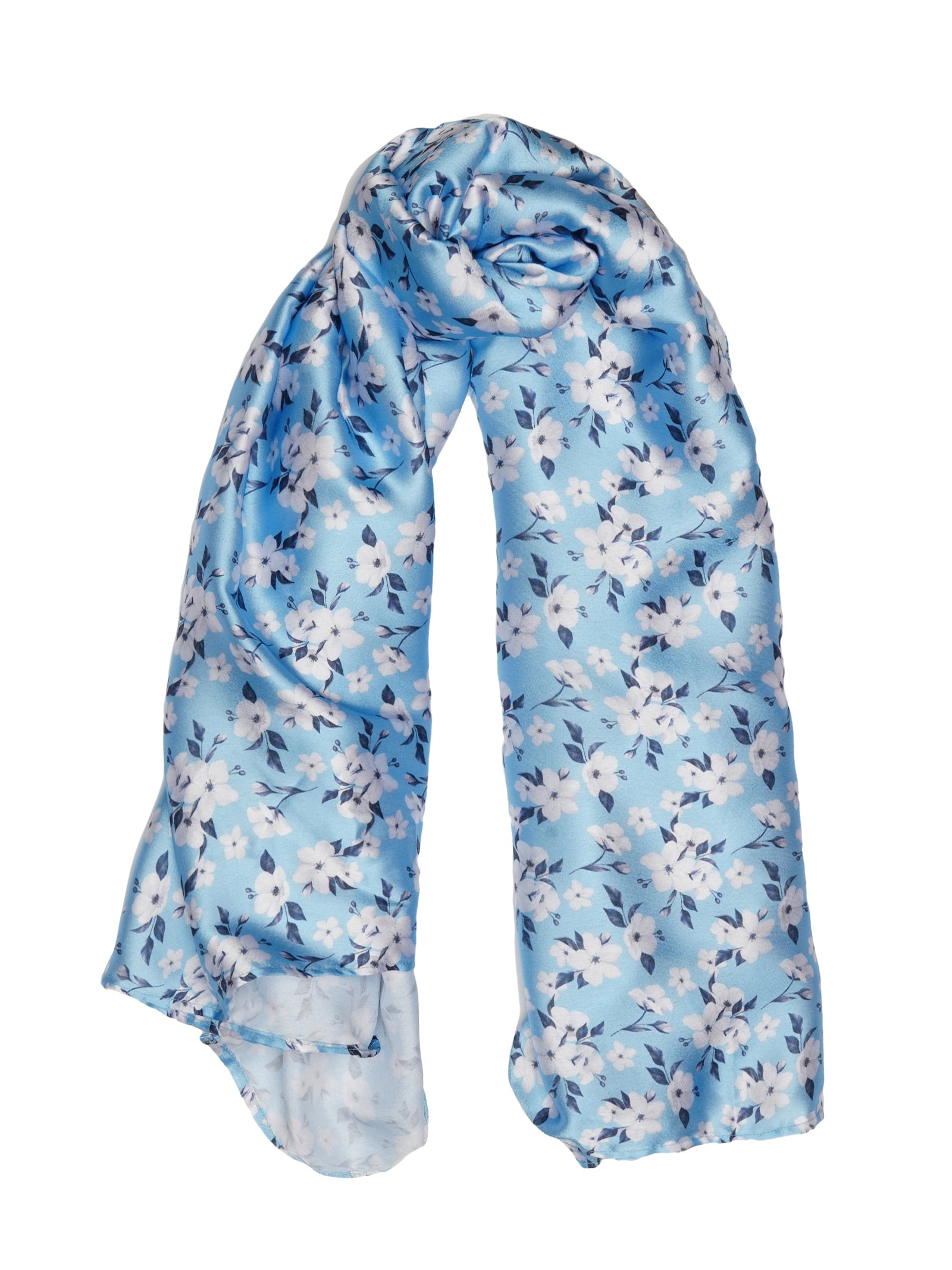 Satin Scarf - printed - Manetain Store