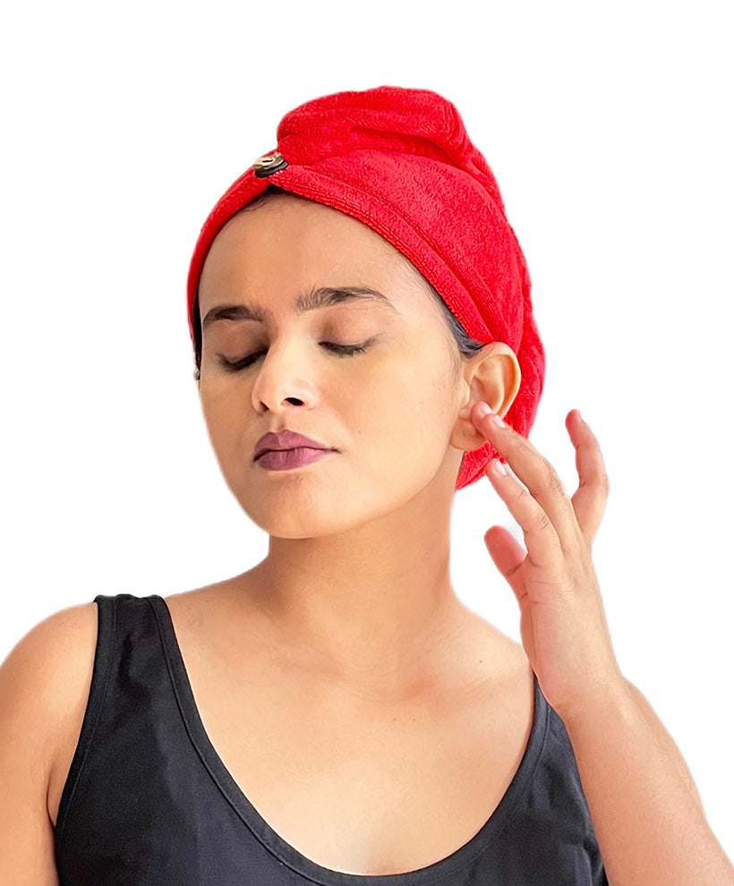 Microfiber Turban Towel - Manetain Store