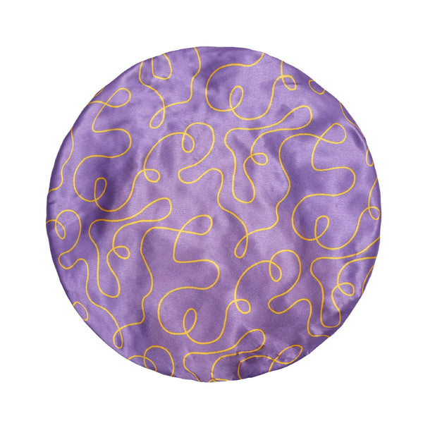 Printed Satin Bonnets