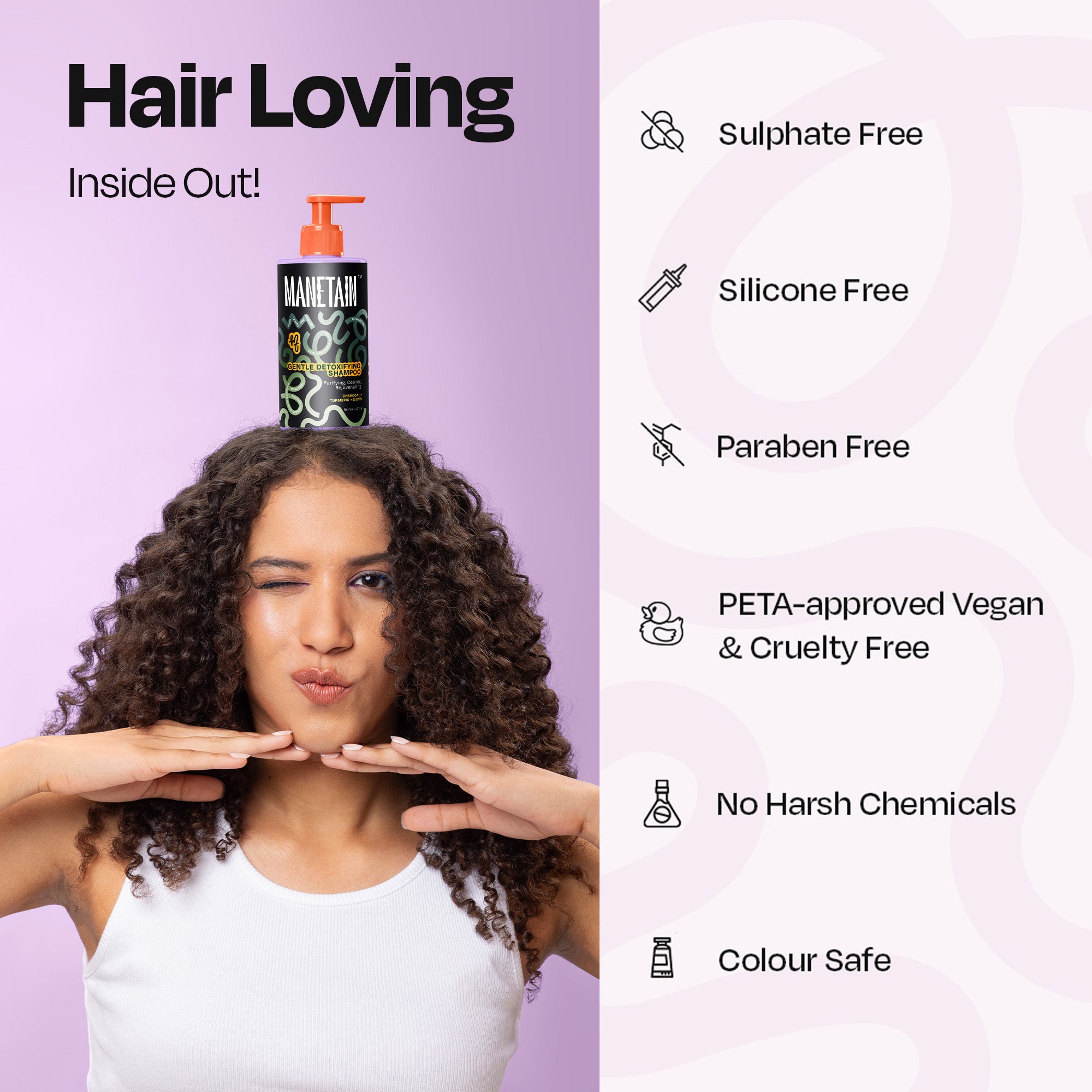Manetain Gentle Detoxifying Shampoo