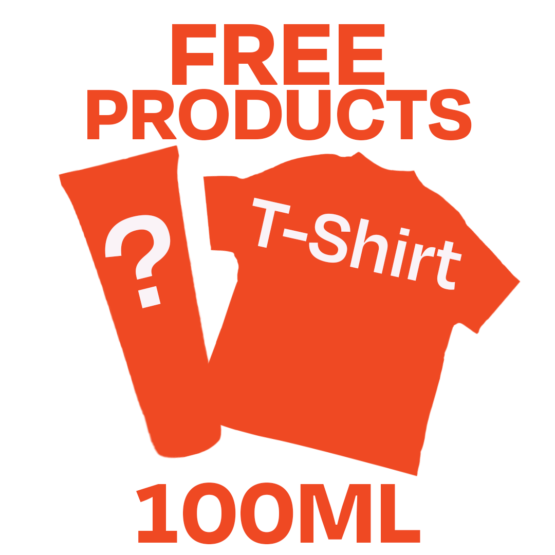 Free 100 ml Product + Free Mane Tshirt