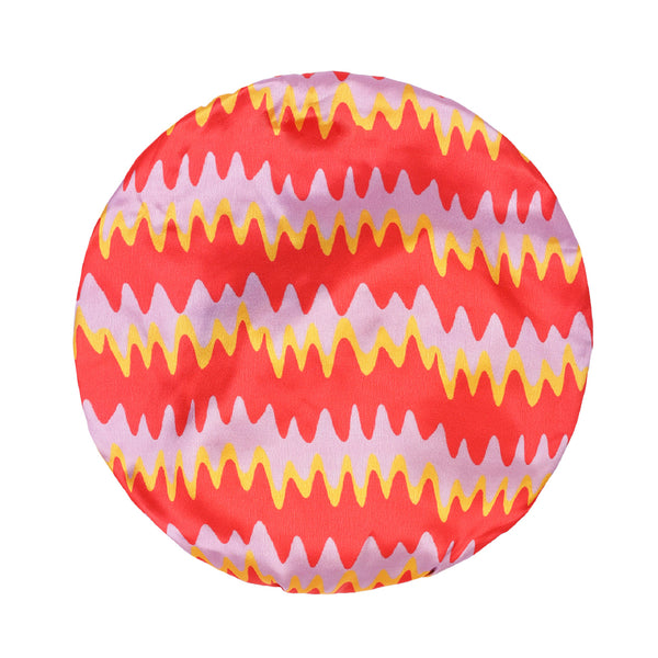Printed Satin Bonnets