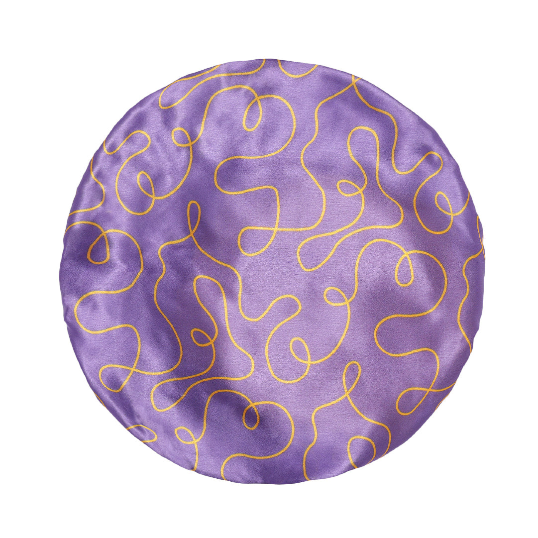 Printed Satin Bonnets