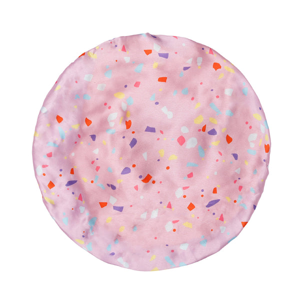 Printed Satin Bonnets