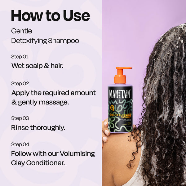 Manetain Gentle Detoxifying Shampoo