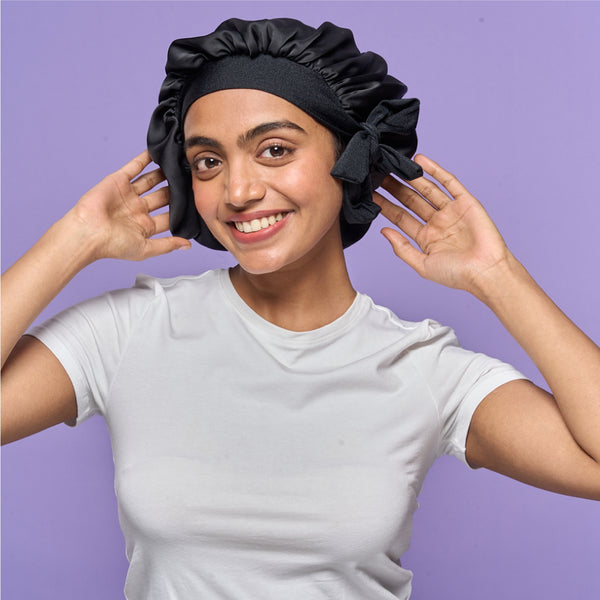 Italian Satin Bonnet
