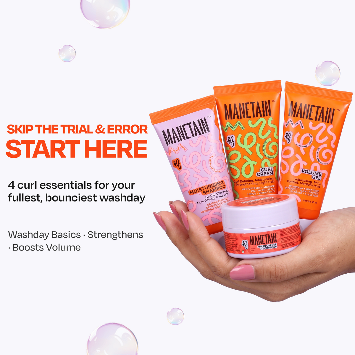 Manetain Washday Bundle - 50 ml