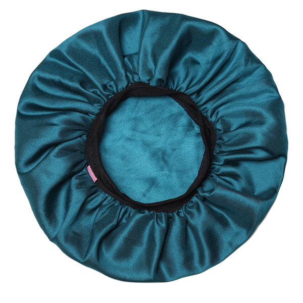 Satin Bonnets - Lycra Band With Tying Option - Manetain Store